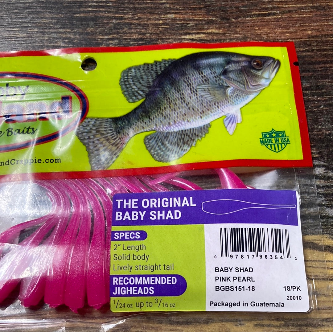 Bobby Garland Baby Shad Pink Pearl – Lake Fork Resort