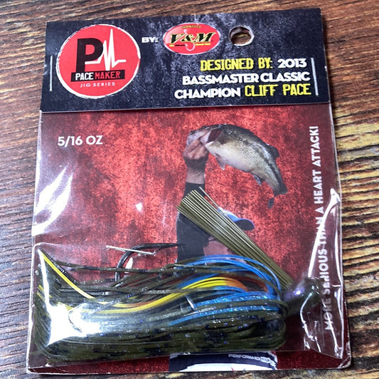 V&M Pacemaker Skipping jig 5/16 oz. Bluegill