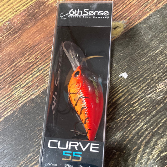 6th Sense Curve 55 - 3/8 oz. Boiled Crawfish