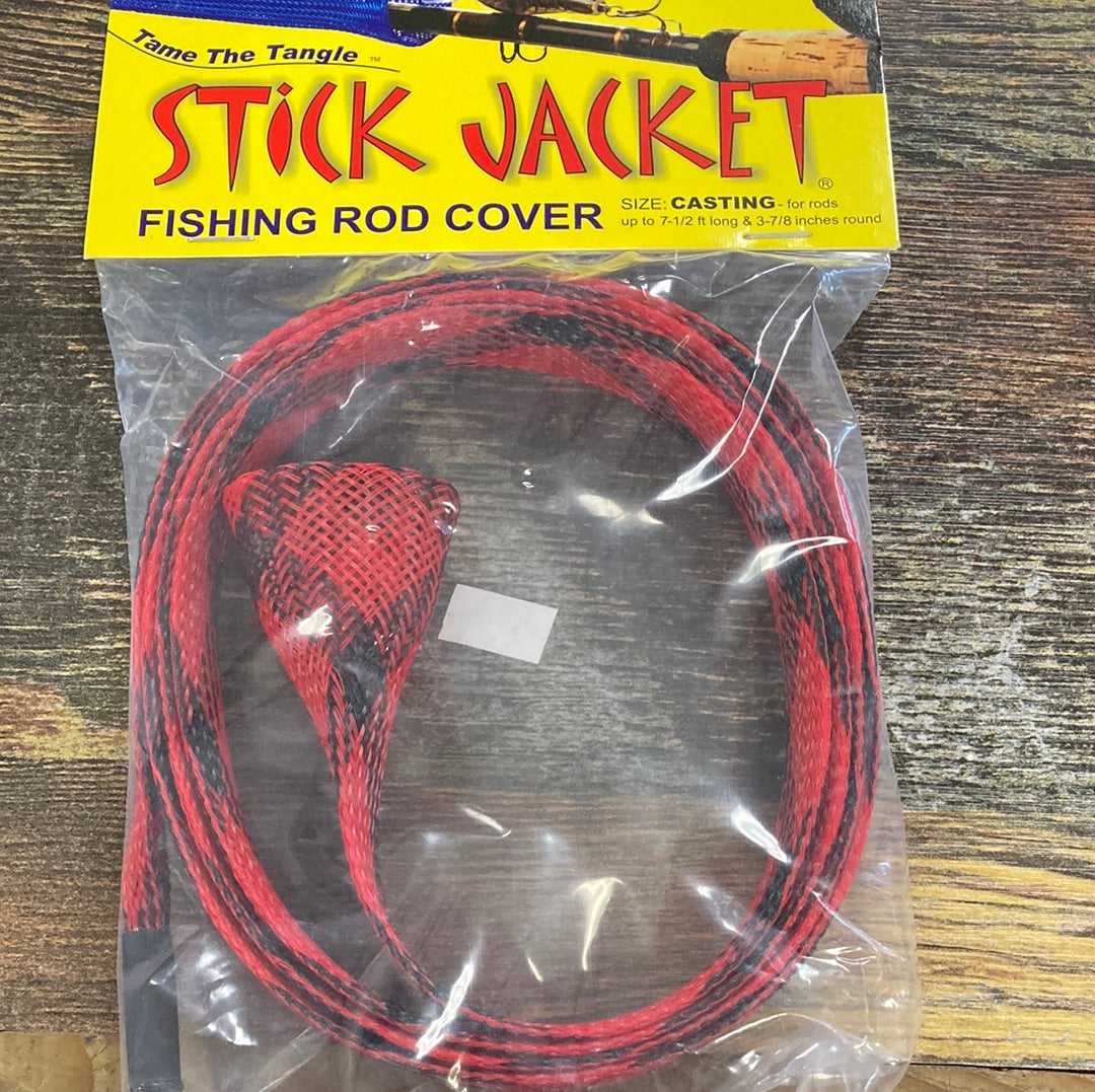 STICK JACKET ROD COVER RED SHAD