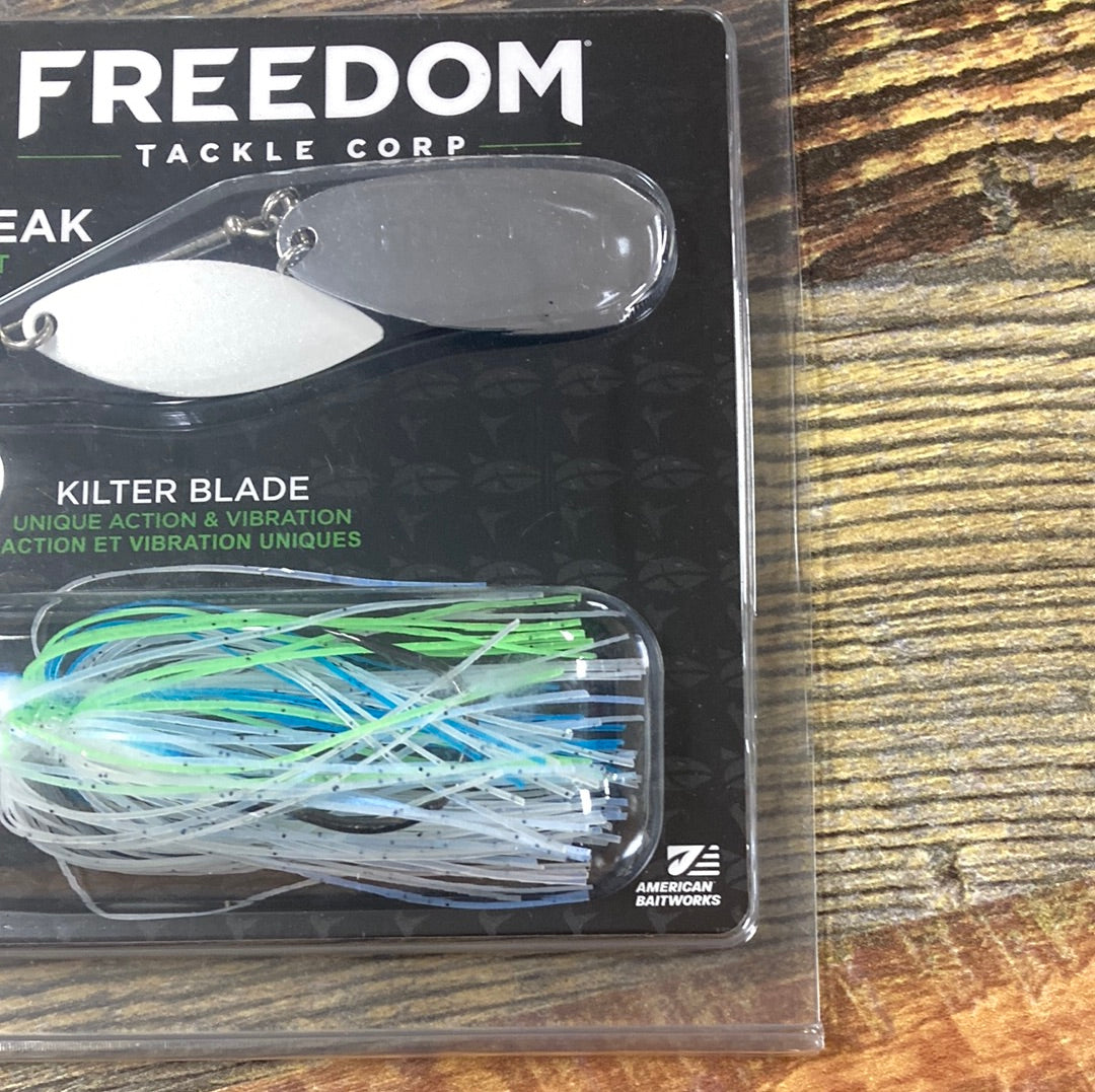 Freedom Spinner Bait Blue Back Herring