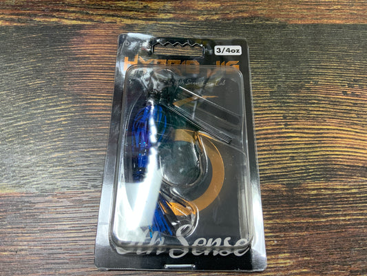 6th Sense Hybrid Jig 3/4 oz. Black/Blue