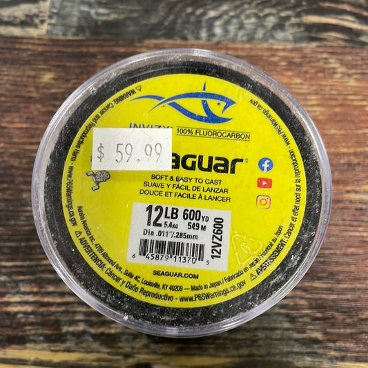 Seaguar Invizx Fluoro 12lb. 600 yds