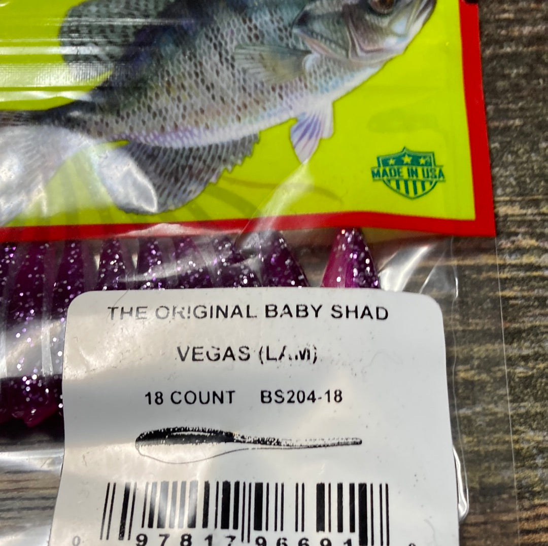 Bobby Garland Baby Shad 2" Vegas