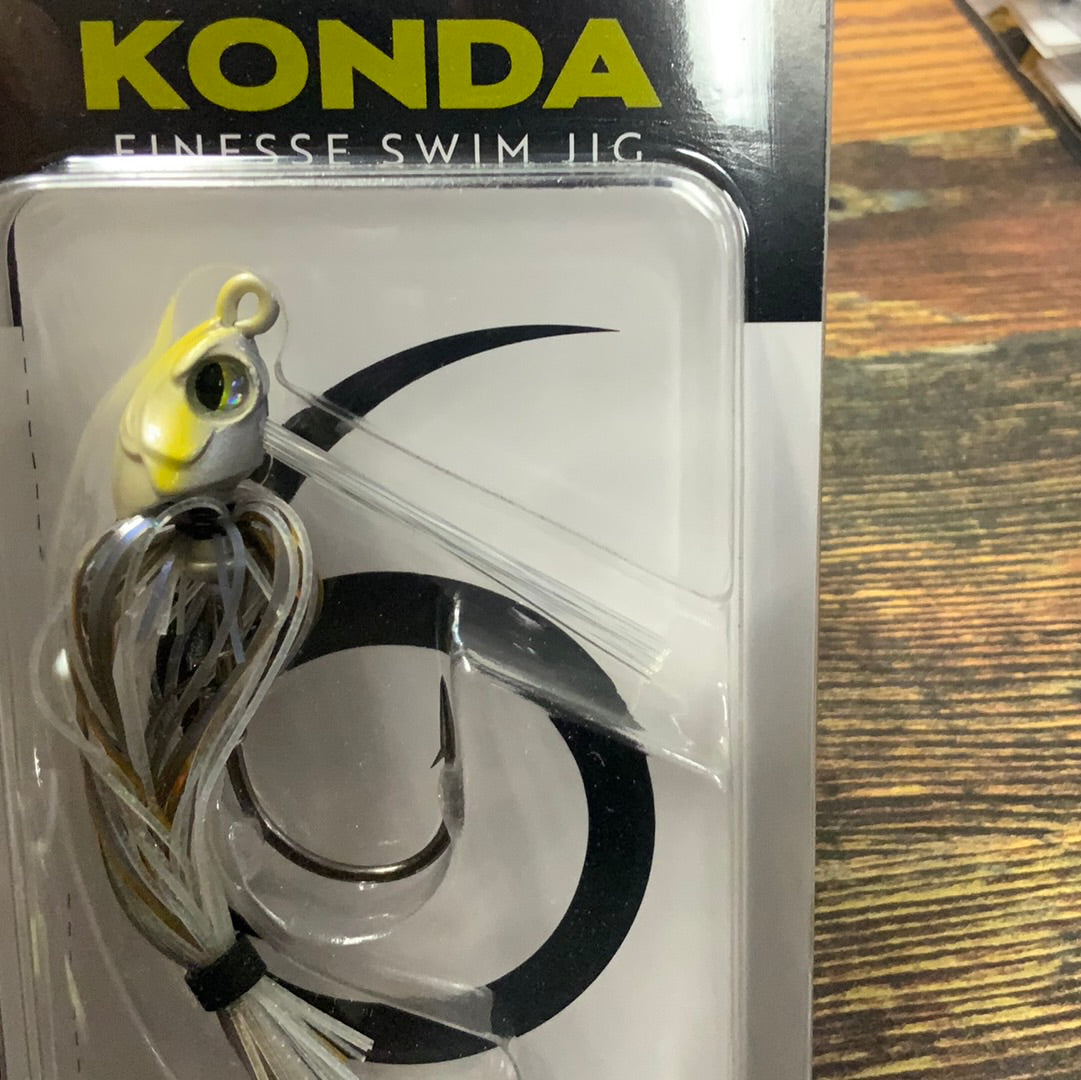 KONDA FINESSE SWIM JIG 7/16 oz. 4/0 4K SHAD