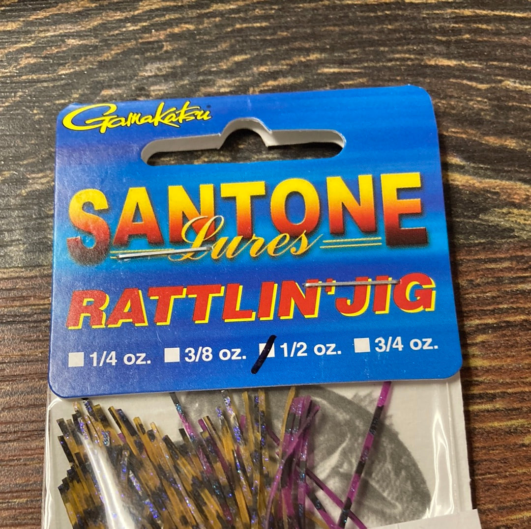 Santone Rattlin jig 1/2oz PB&J