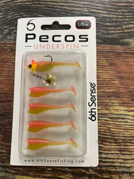 6th Sense Pecos Underspin 1/8 oz. Pro Chicken