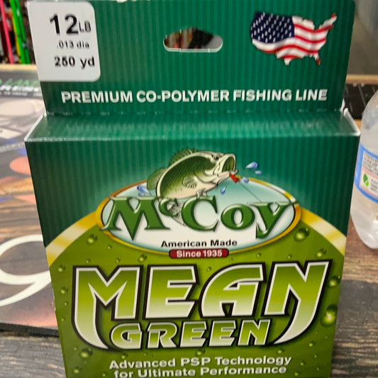 MCCOY MEAN GREEN 12 LB 250 YDS