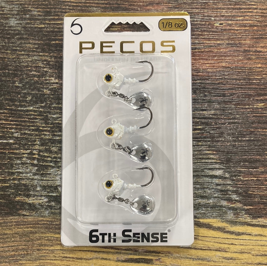 6th Sense Fishing Pecos Swimbait, Platinum White