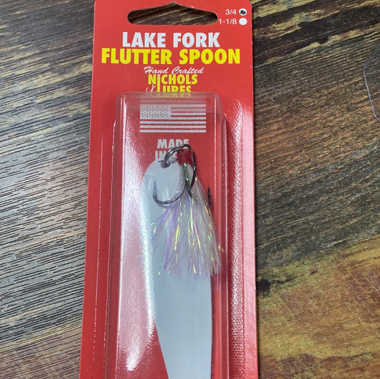 Nichols Lake Fork Flutter Spoon 3/4 oz.