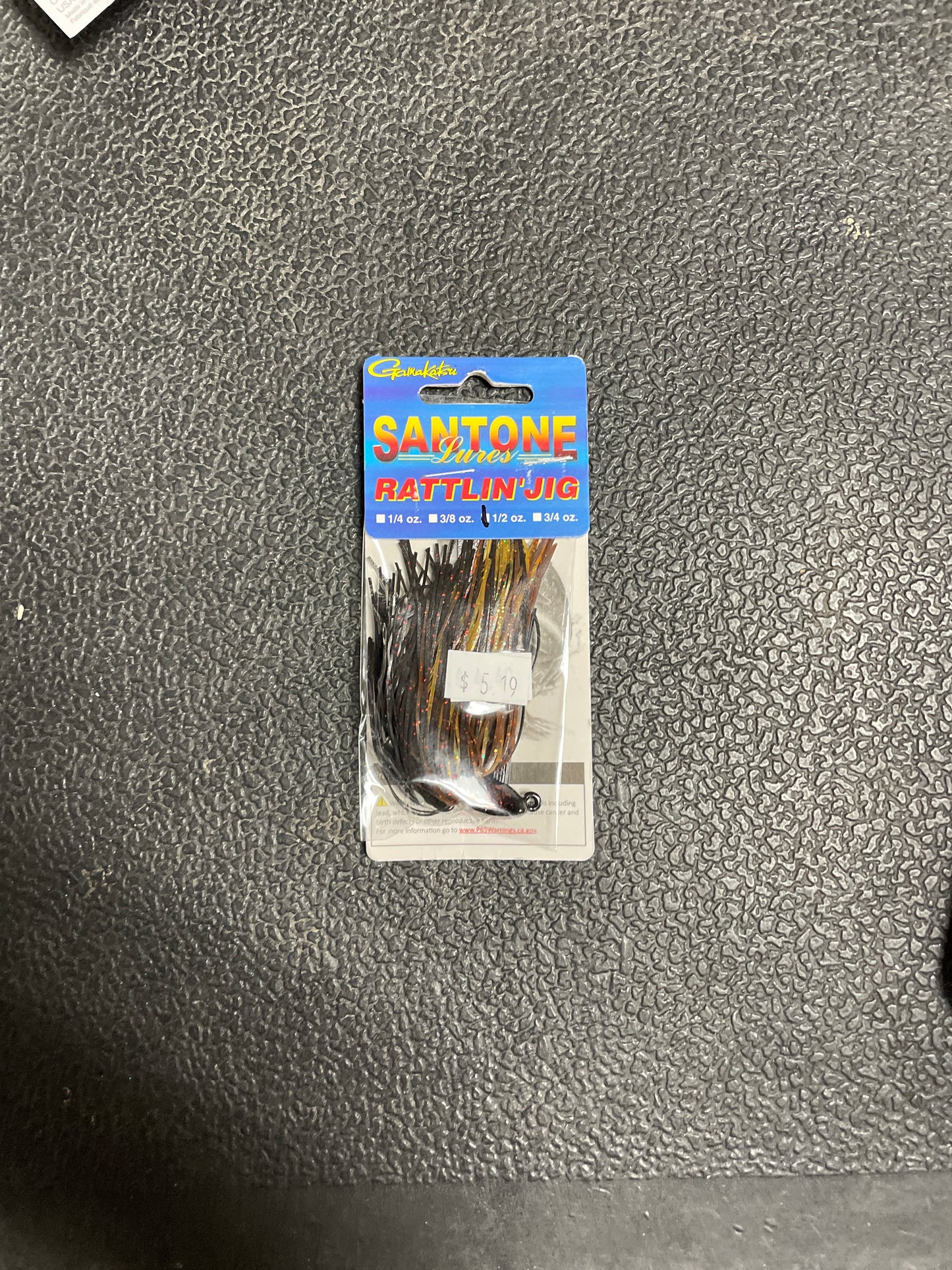 Santons Rattin’ Jig 1/2 oz Black Brown Amber