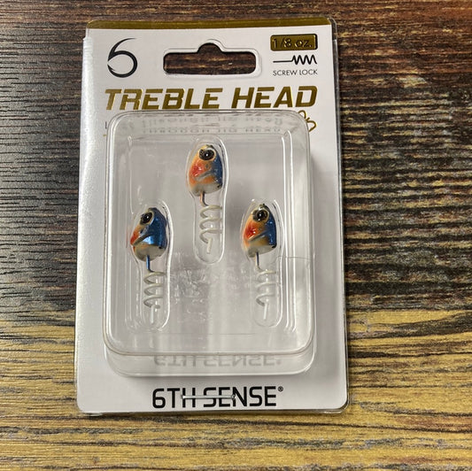 6th Sense Treble Head 1/8 oz. Perch Gill