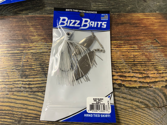 Bizz Baits Dbl Willow 3/8 oz. Natural Shad