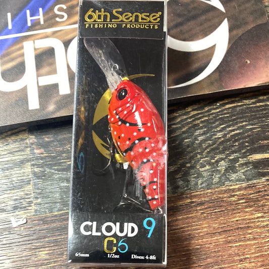 6th Sense Cloud 9 C6 - 1/2 oz. Crimson Craw