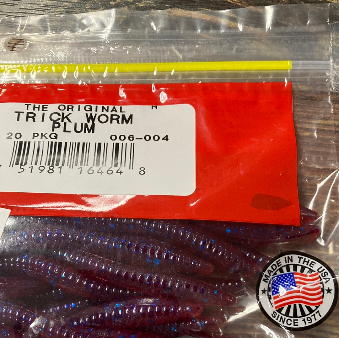 Zoom Trick worm Plum