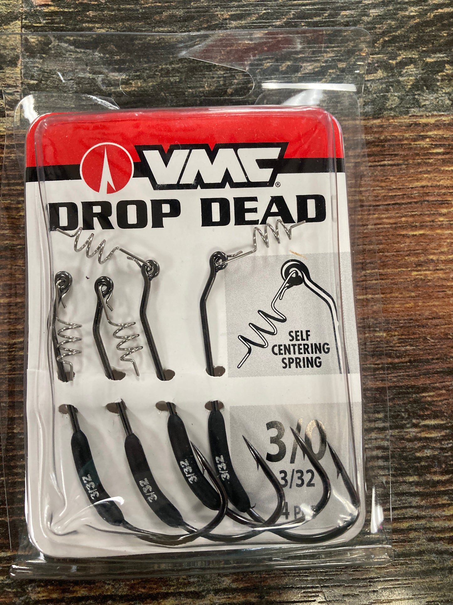 VMC Drop Dead Weighted 3/32 oz. 3/0 Black Nickel