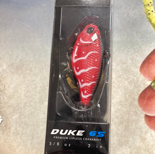 6th Sense Duke 65 Crankbait 2" 5/8 oz. Rambo Red