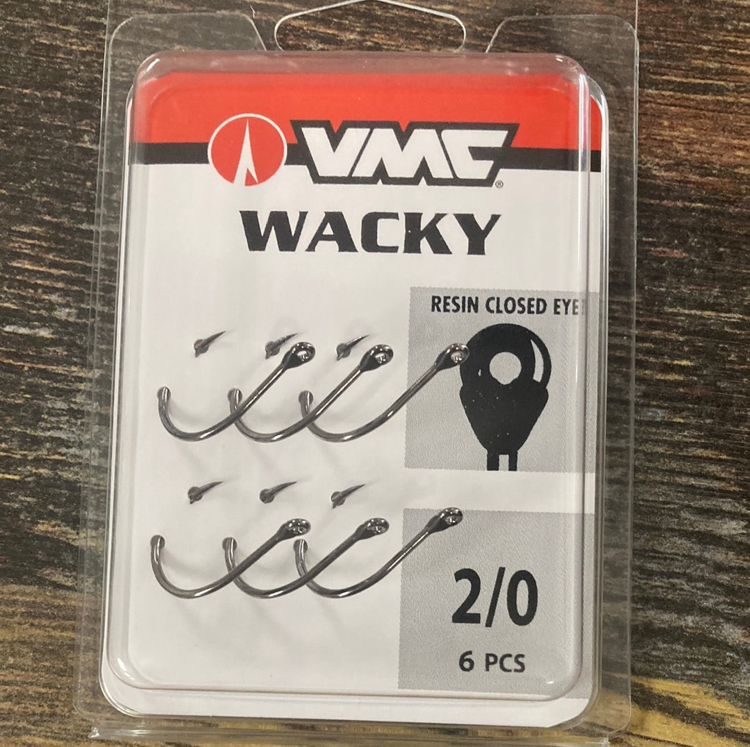 VMC WACKY HOOK 2/0 BLACK NICKEL – Lake Fork Resort