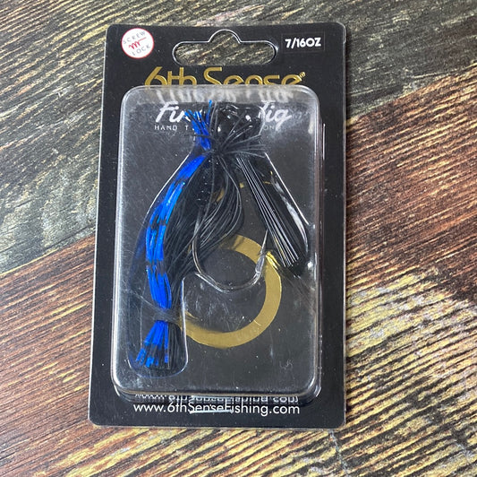 6th Sense Finesse Jig 7/16 oz. Black N Blue