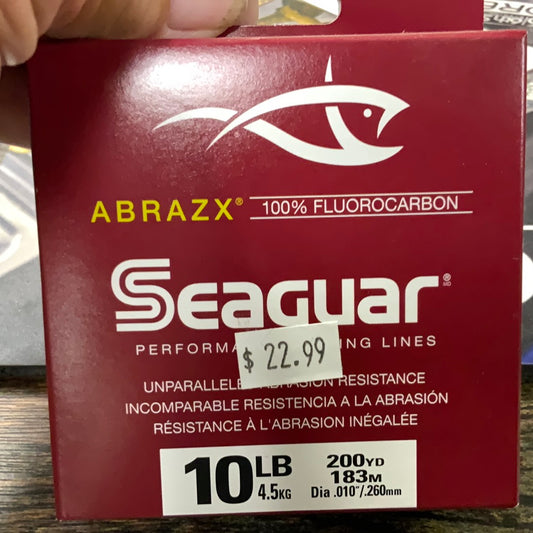 Seaguar Abrazx Fluoro 10lb. 200 yds