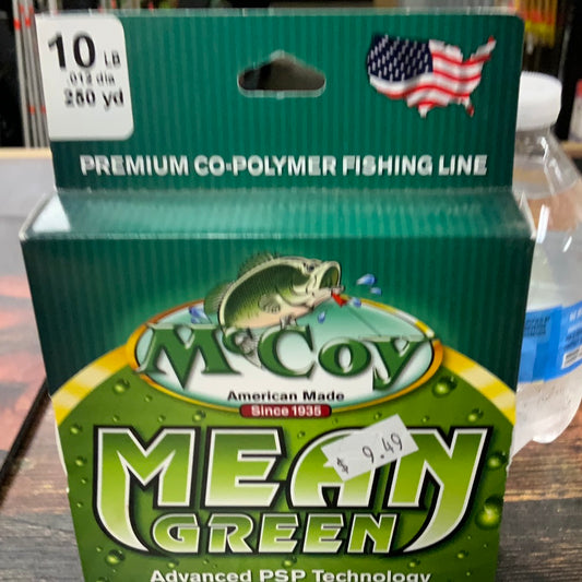 MCCOY MEAN GREEN 10 LB 250 YDS