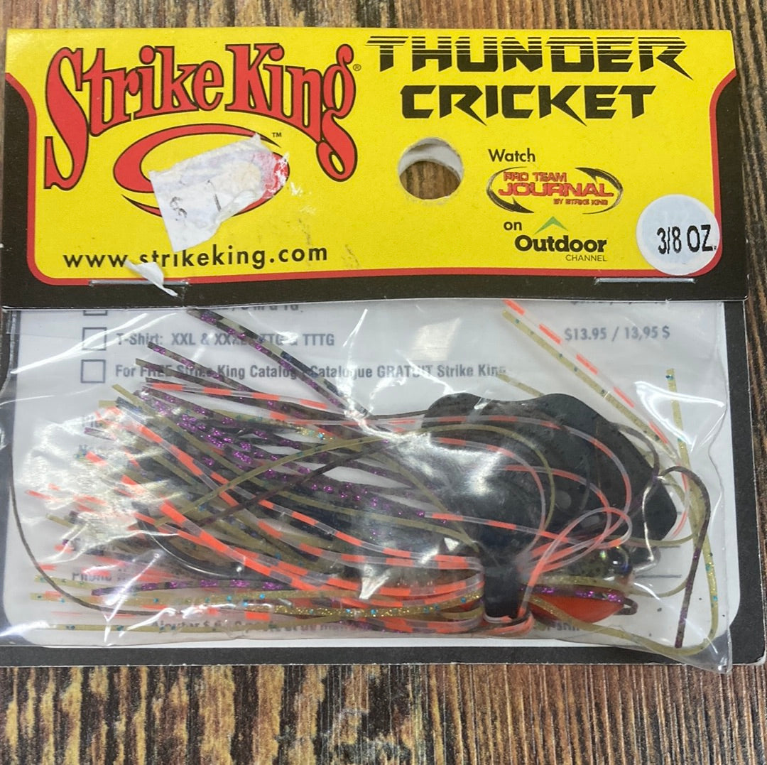 Strike King Thunder Cricket 3/8 oz Blue Gill