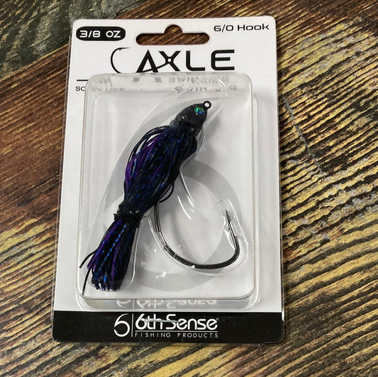 6th Sense Axle Swing Swim Jig 3/8 oz. 6/0 Blacklight