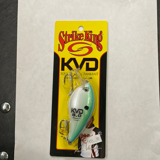 Strike King KVD 8.0 Square Bill Dives 7’ Citrus Shad