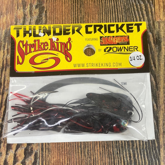 Strike King Thunder Cricket 3/4 oz Black Widow