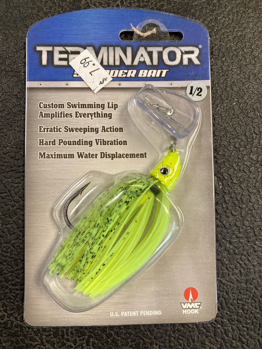 Terminator Shudder Bait 1/2 oz Dirty Chartreuse Shad SDB12125