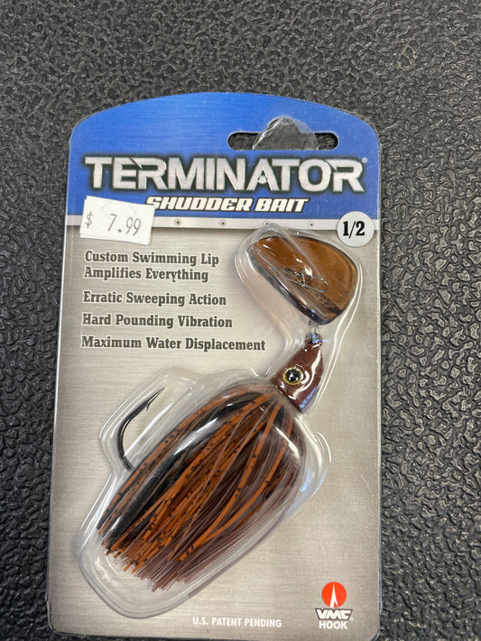 Terminator Shudder Bait 1/2ozCrawDad   SDB12104