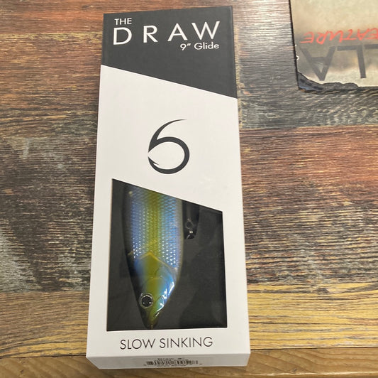 6th Sense Draw 9” Glide Slow Sink -Shad Sense