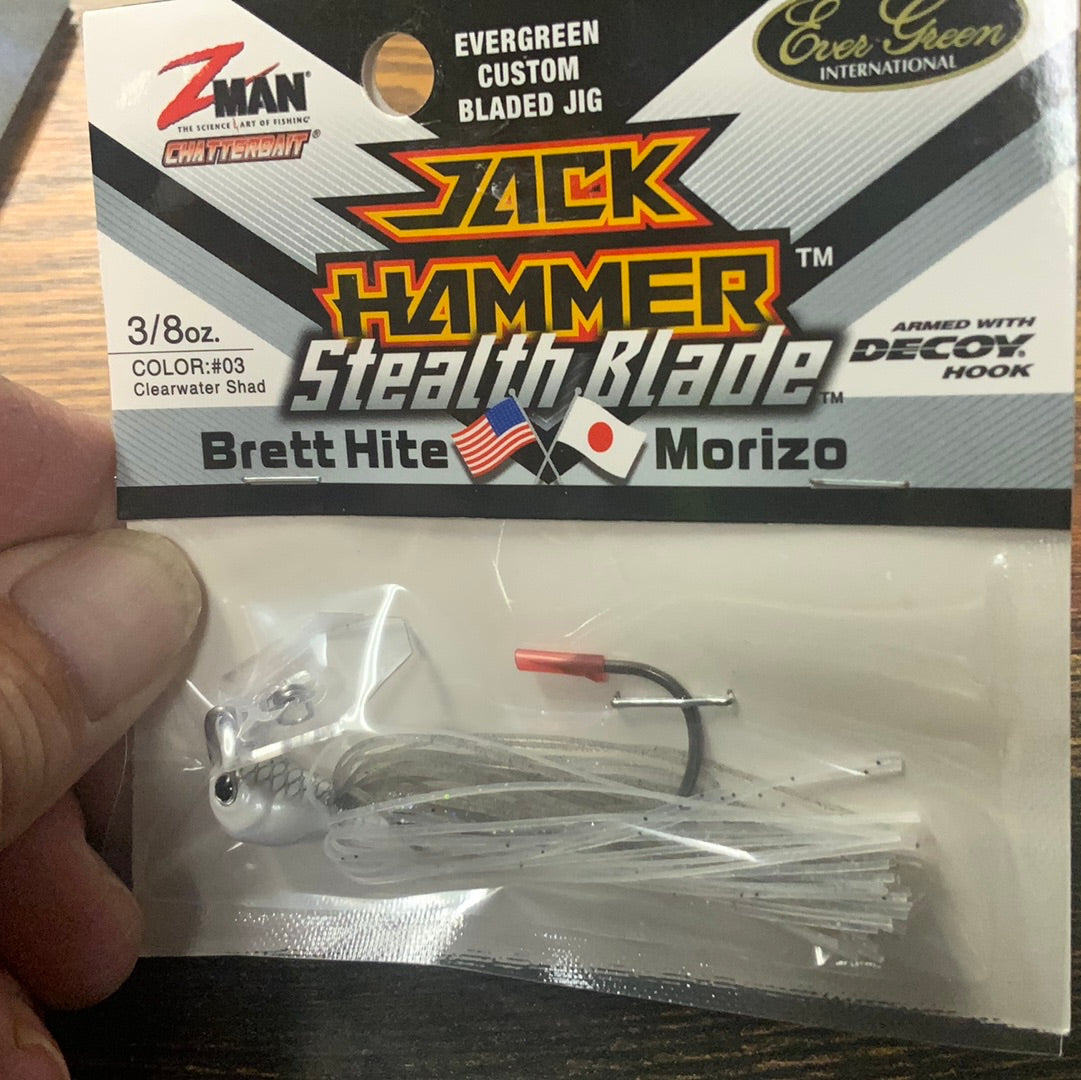 ZMAN JACK HAMMER STEALTH BLADE Lake Fork Resort