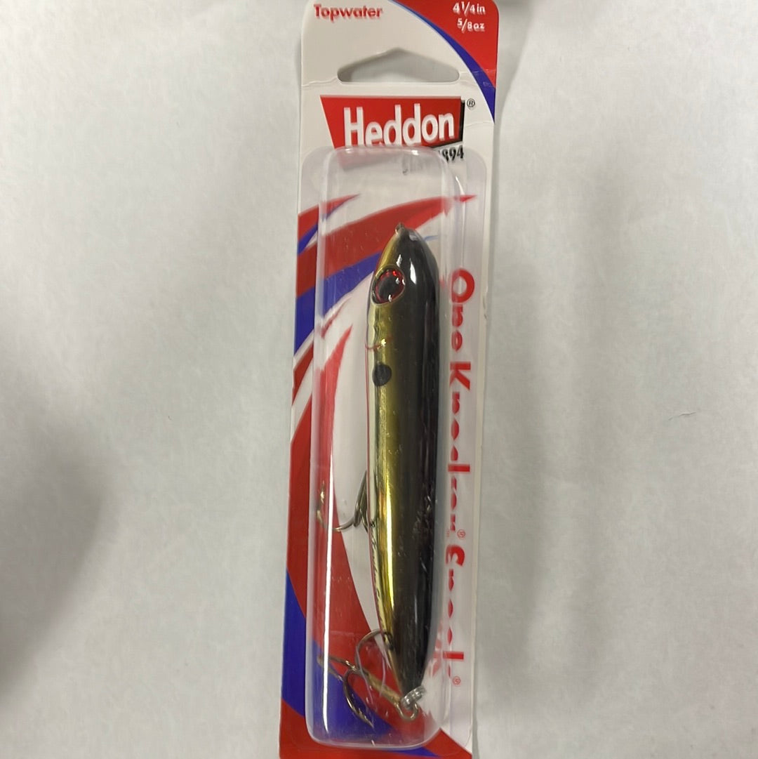 Heddon One Knocker Spook 4 1/4” 5/8 oz. Spook-Z-Shad