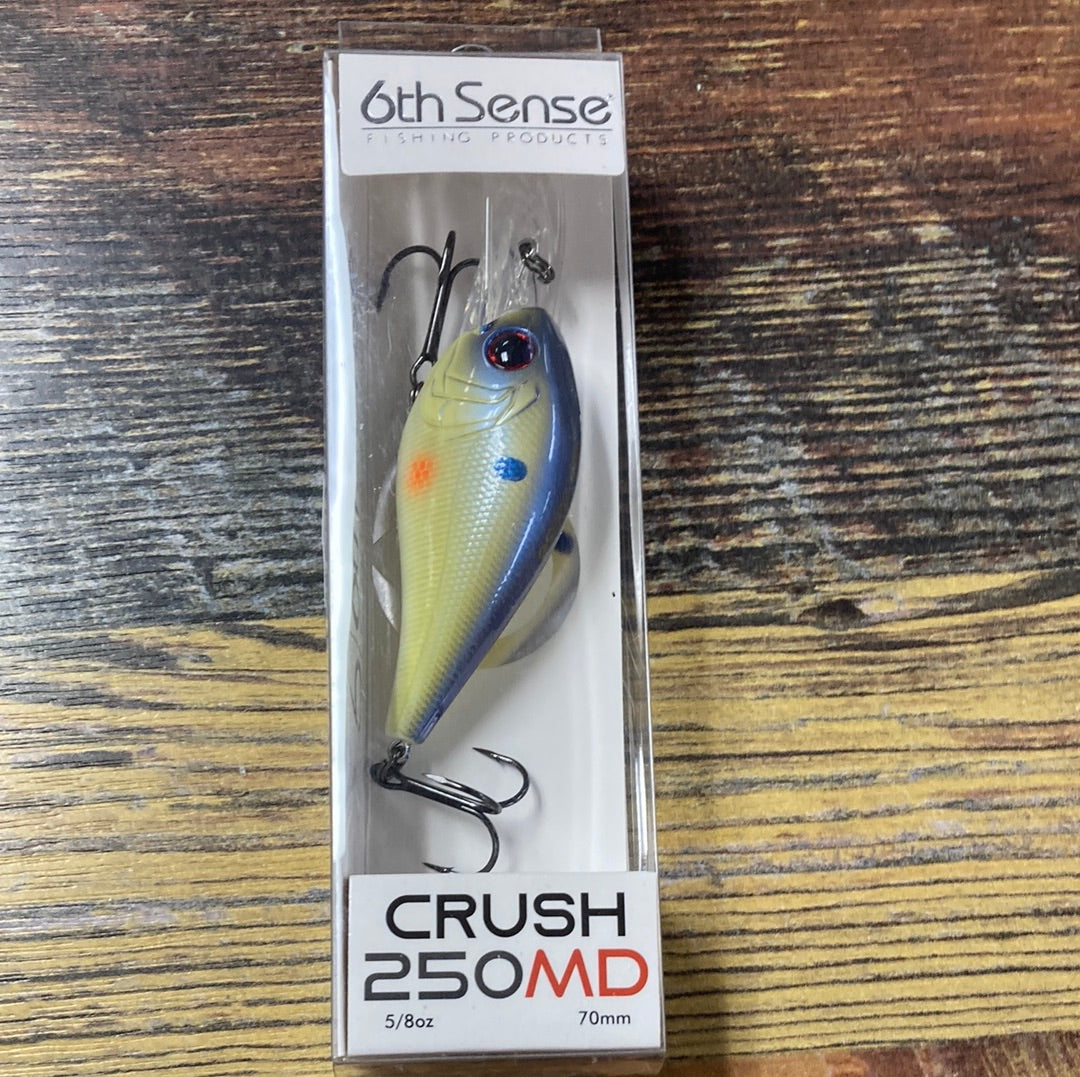 6th sense Crush 250MD  Chartreuse Sungill