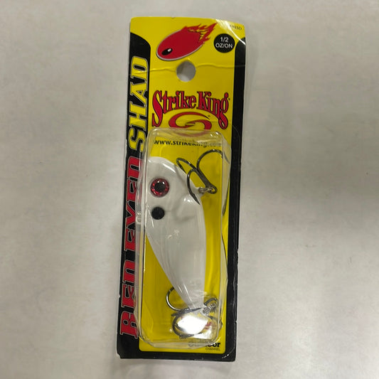 Strike King Red Eyed Shad 1/2 oz. Pearl