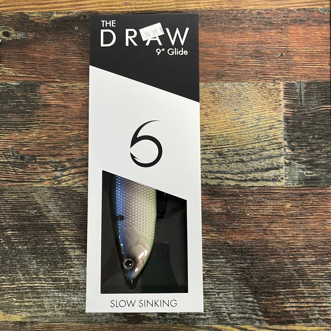 6th Sense Draw 9” Glide Slow Sink - Ghost Glide