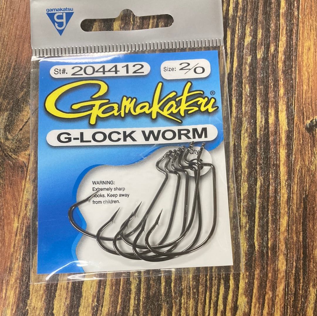 Gamakatsu G Lock Worm 2/0