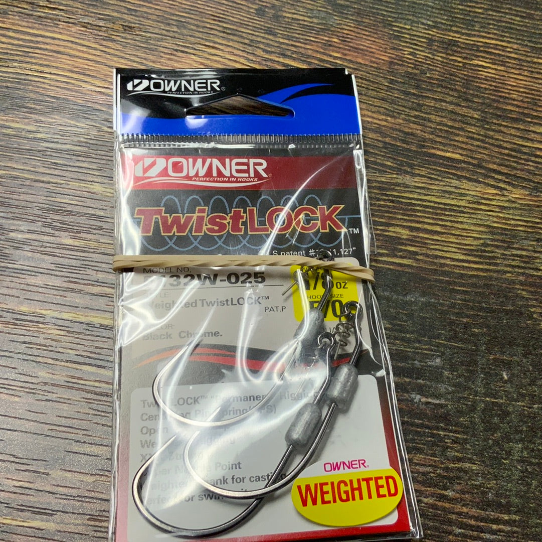 OWNER WEIGHTED TWISTLOCK 1/8 oz. 5/0