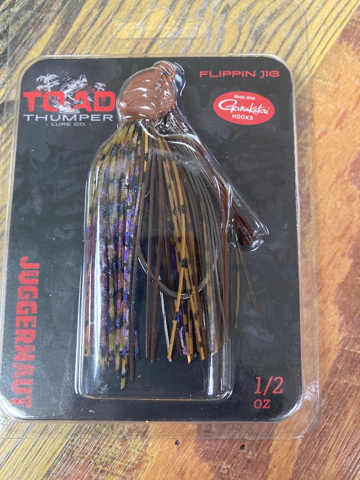 Toad Thumper Juggernaut 1/2 oz jig PB&J