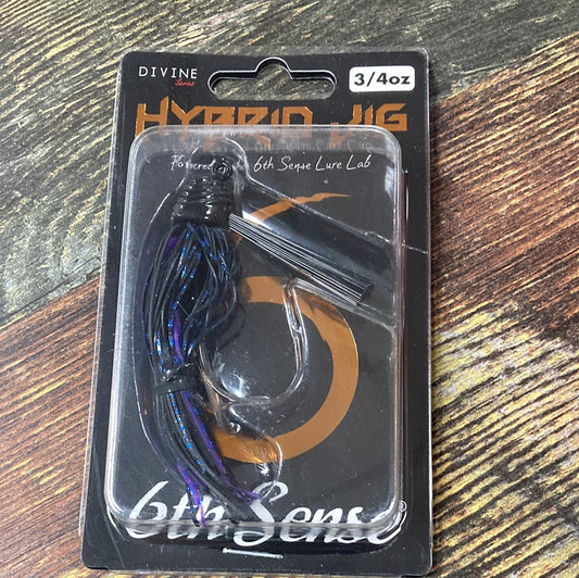 6th Sense Divine Hybrid Jig 3/4 oz. Blacklight