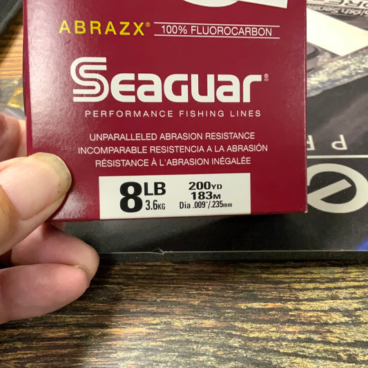 Seaguar Abrazx Fluoro 8lb. 200 yds