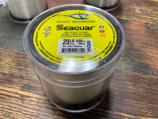 Seaguar Invizx Fluoro 20lb. 600 yds