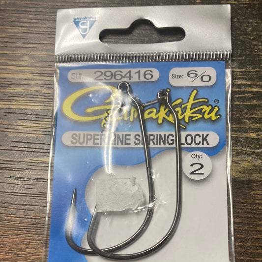 Gamakatsu Super line Spring Lock 6/0