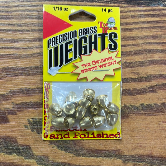 Top Brass Precision Bass Weights 1/16 oz