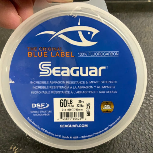 Seaguar Blue Label Fluoro 60lb. 25 yds