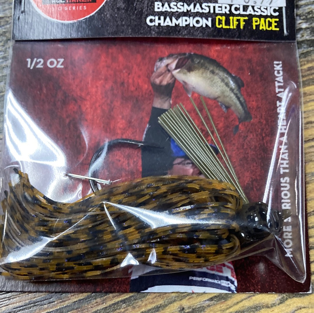 V&M Flatline Football jig 1/2 oz. Peanut Butter and Jelly