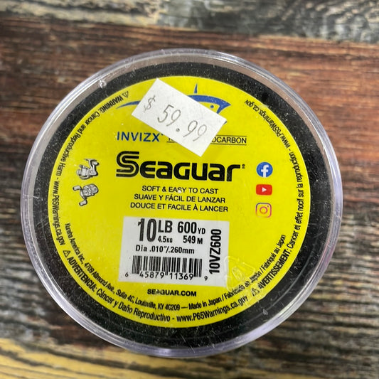 Seaguar Invizx Fluoro 10lb. 600 yds