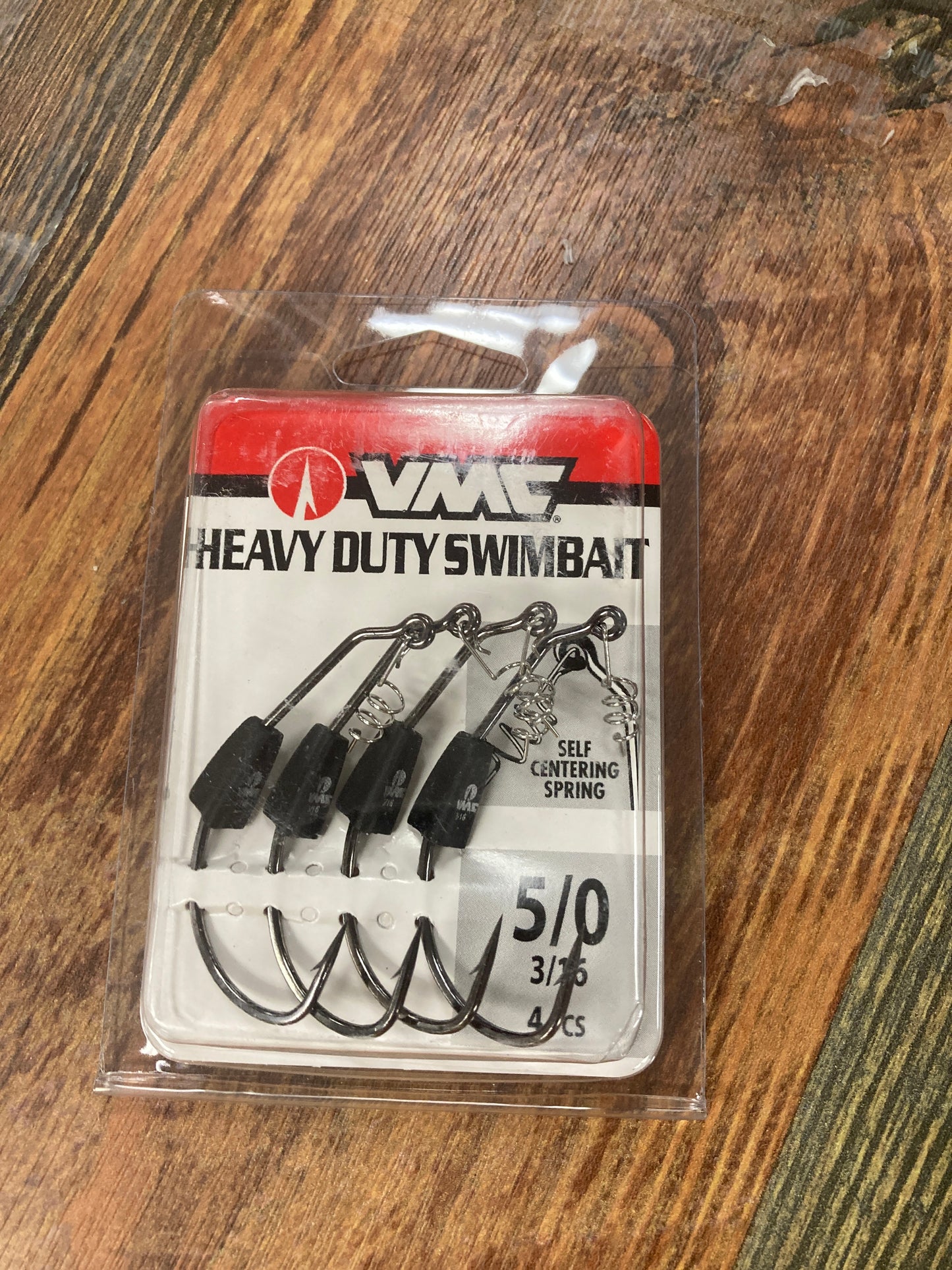 VMC Heavy Duty Weight Swimbait Hook 3/16 oz. 5/0