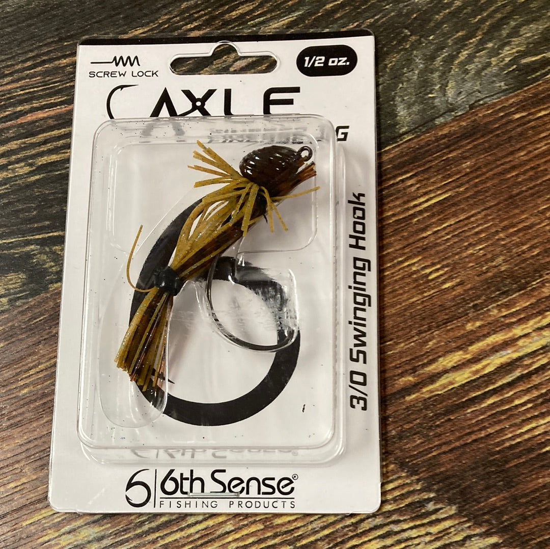 6th Sense Axle Finesse Jig 1/2 oz. Gravel Craw